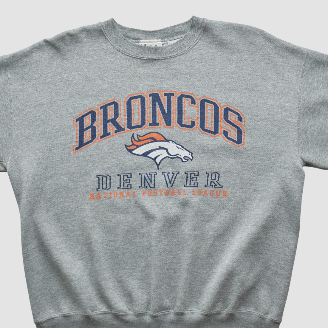 Denver Broncos Fanatics Lee Sport 90s Pullover Sweatshirt