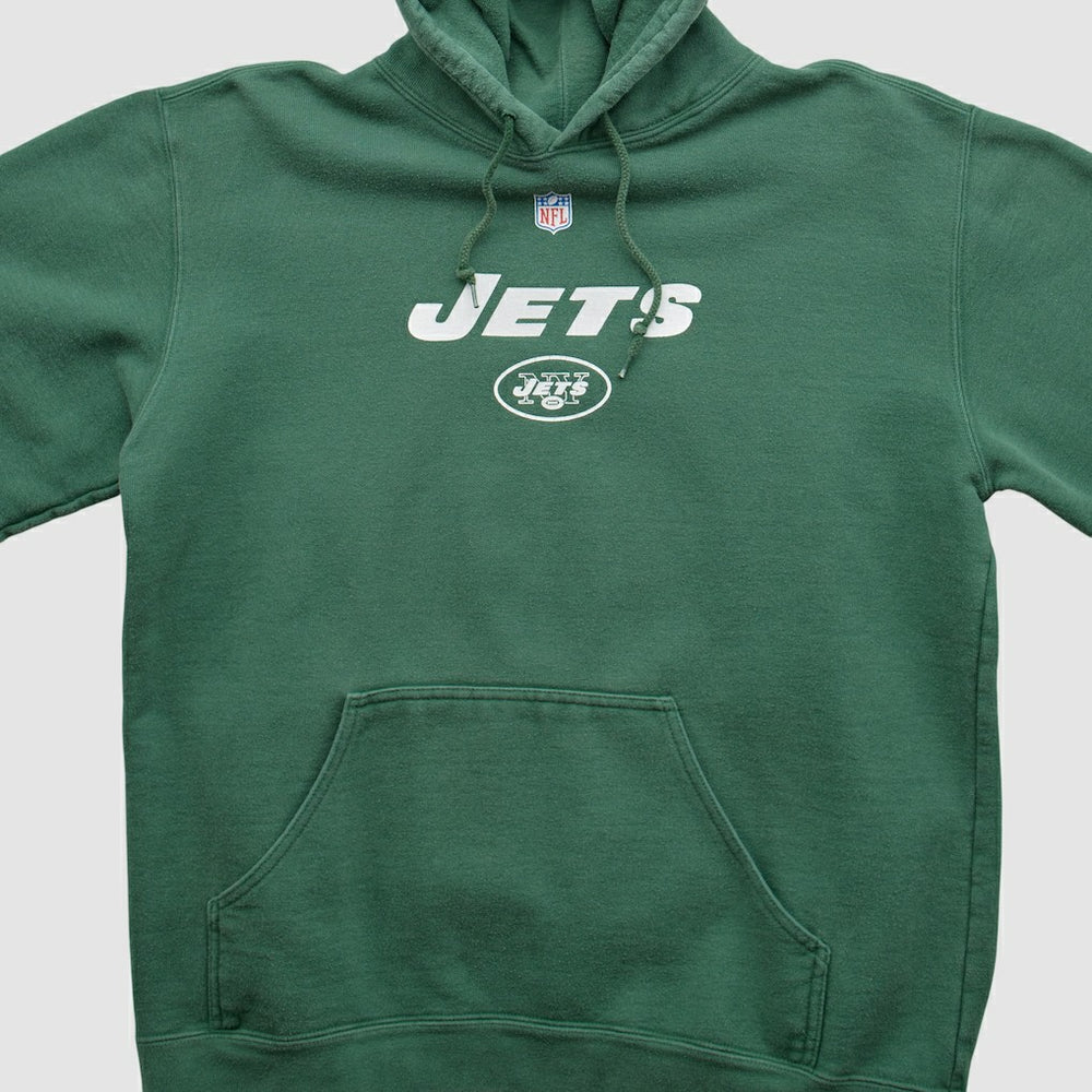 New York Jets Fanatics Reebok 2000s Hooded Pullover Sweatshirt