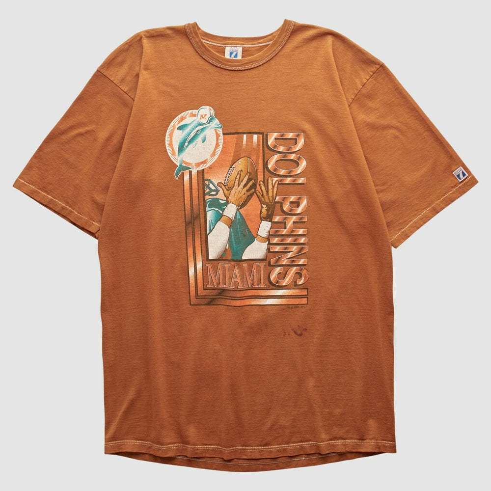 Miami Dolphins Fanatics Logo 7 90s T-shirt