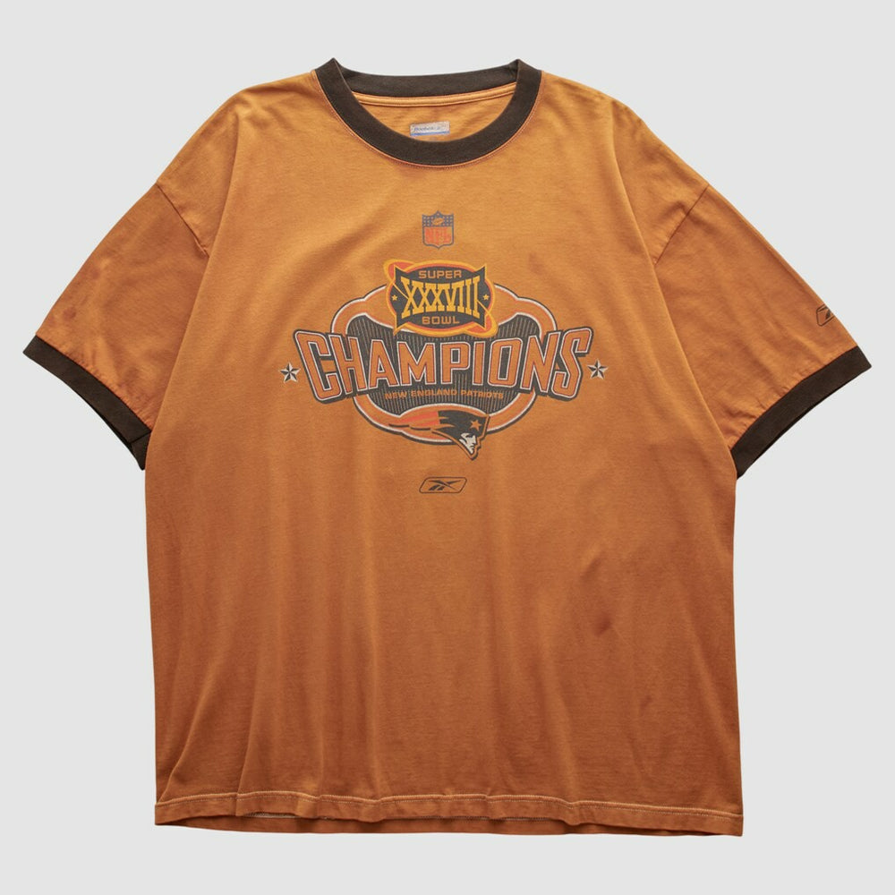 New England Patriots Fanatics Reebok 2004 T-shirt