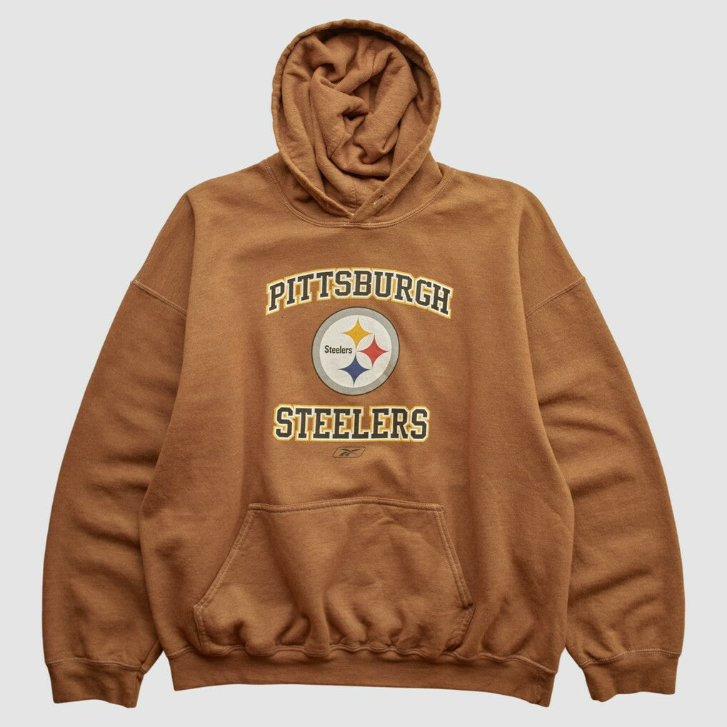Pittsburgh Steelers Fanatics Reebok 2000s Hooded Pullover Sweatshirt