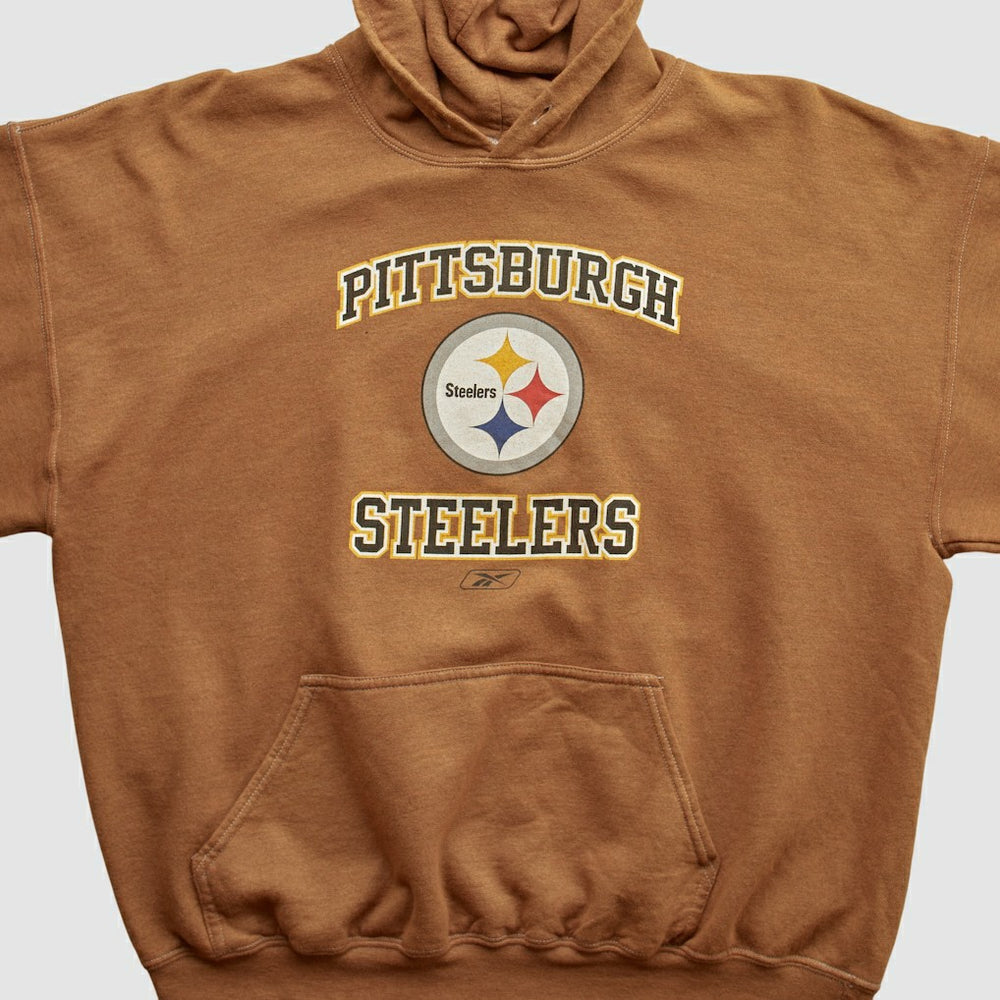 Pittsburgh Steelers Fanatics Reebok 2000s Hooded Pullover Sweatshirt