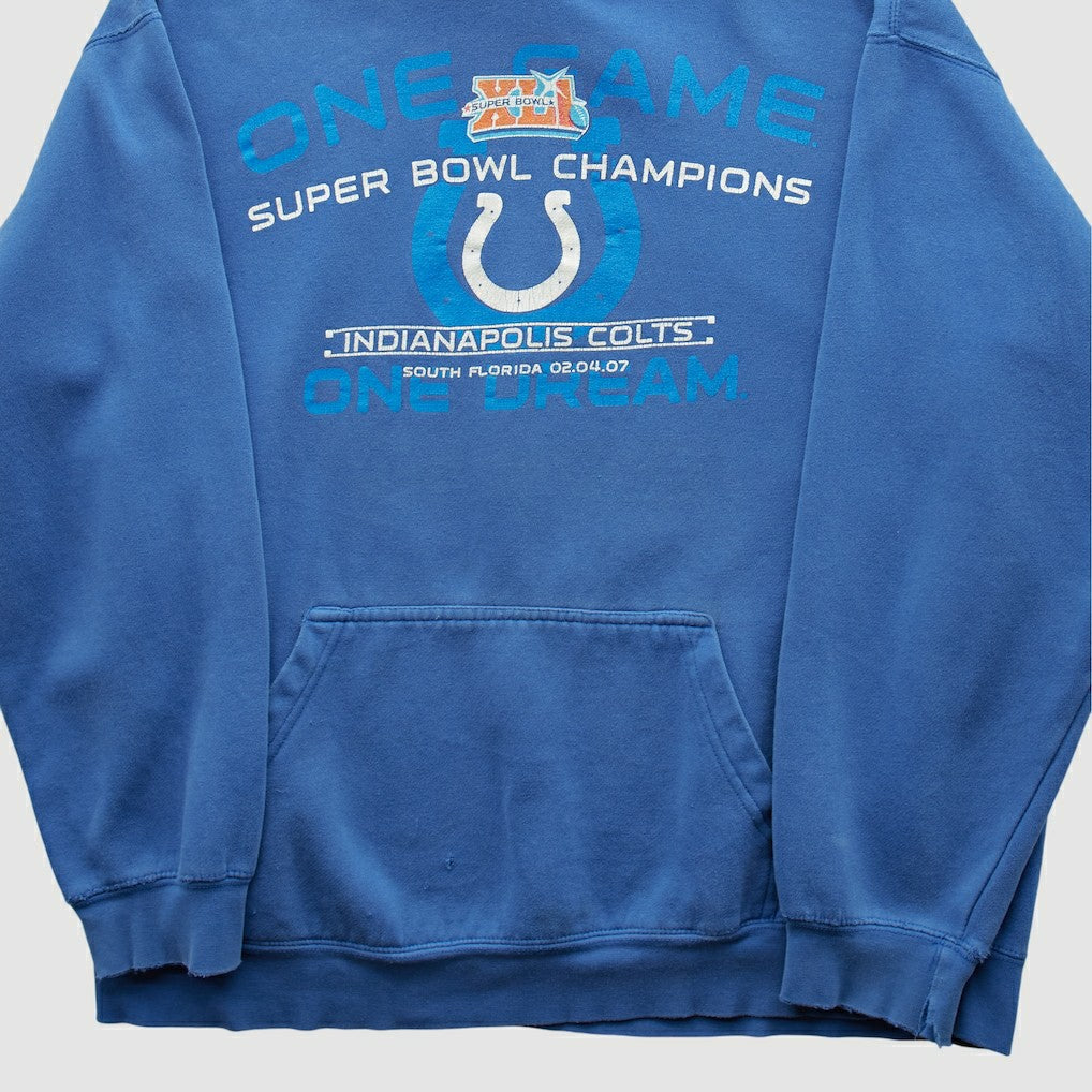 Indianapolis Colts Fanatics Alstyle 2007 Hooded Pullover Sweatshirt