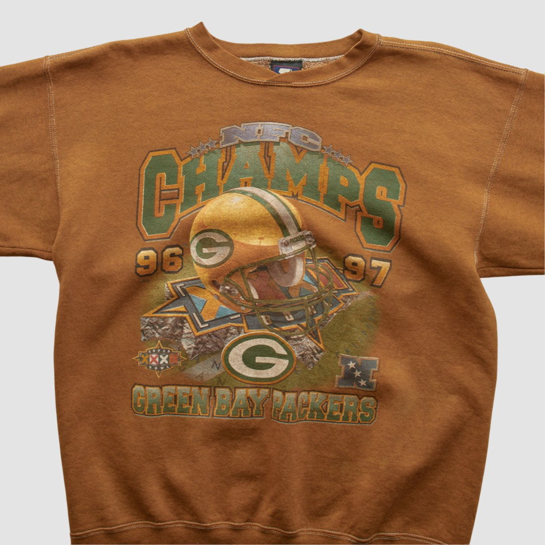 Green Bay Packers Fanatics Starter 1997 Pullover Sweatshirt