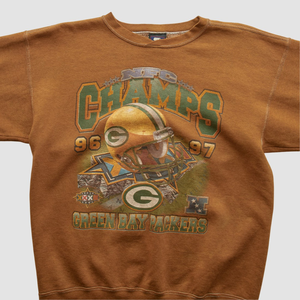 Green Bay Packers Fanatics Starter 1997 Pullover Sweatshirt
