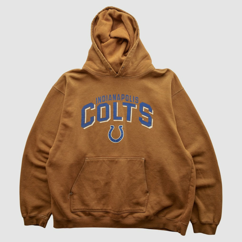 Indianapolis Colts Fanatics Reebok 2000s Hooded Pullover Sweatshirt