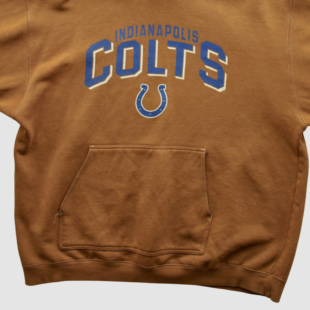 Indianapolis Colts Fanatics Reebok 2000s Hooded Pullover Sweatshirt