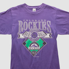 Colorado Rockies Logo 7 1994 T-shirt | MLB On Sale