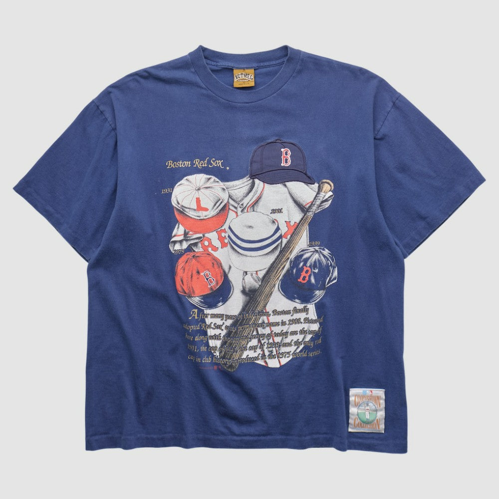 Boston Red Sox Nutmeg Mills 90s T-shirt | MLB On Sale