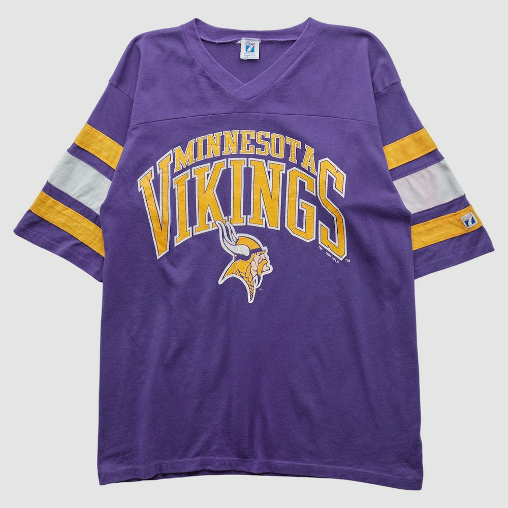 Minnesota Vikings Fanatics Logo 7 90s T-shirt