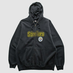 Pittsburgh Steelers Fanatics NFL 2010s Hooded Full Zip Sweatshirt