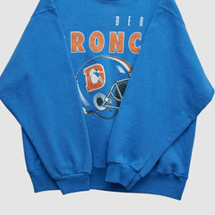 Denver Broncos Fanatics Hanes 90s Pullover Sweatshirt