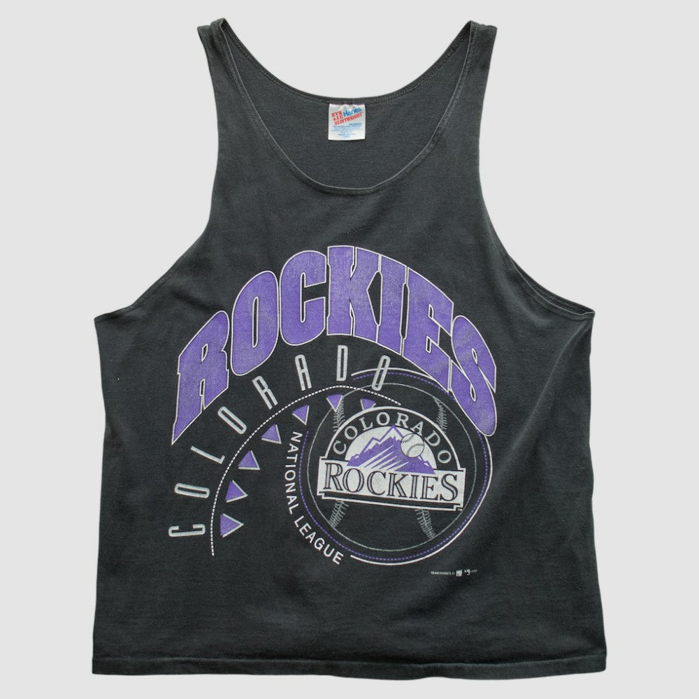 Colorado Rockies Hanes 90s Tank | MLB On Sale