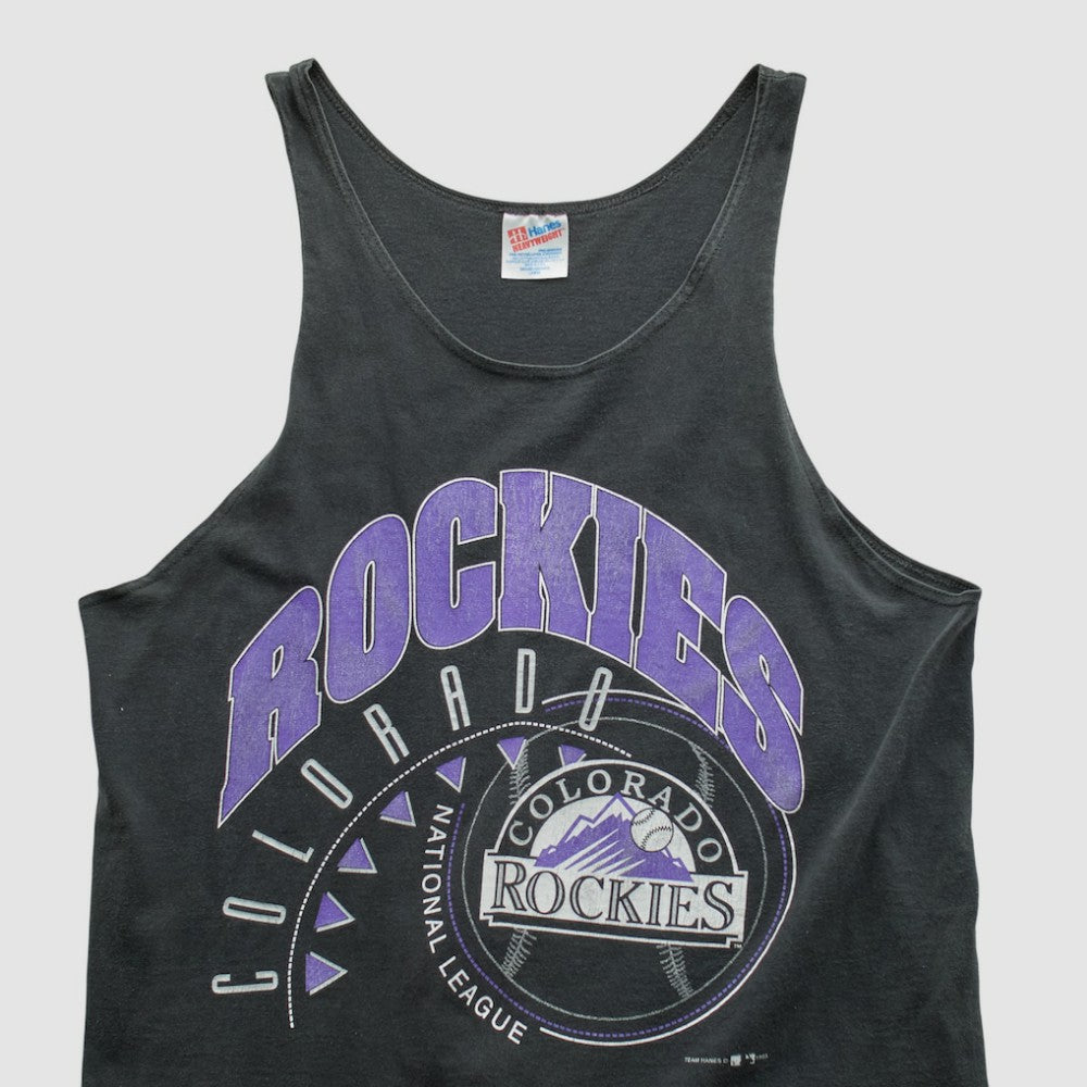 Colorado Rockies Hanes 90s Tank | MLB On Sale