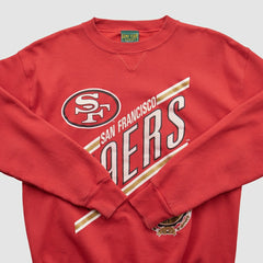 San Francisco 49ers Fanatics Home Team Advantage 90s Pullover Sweatshirt