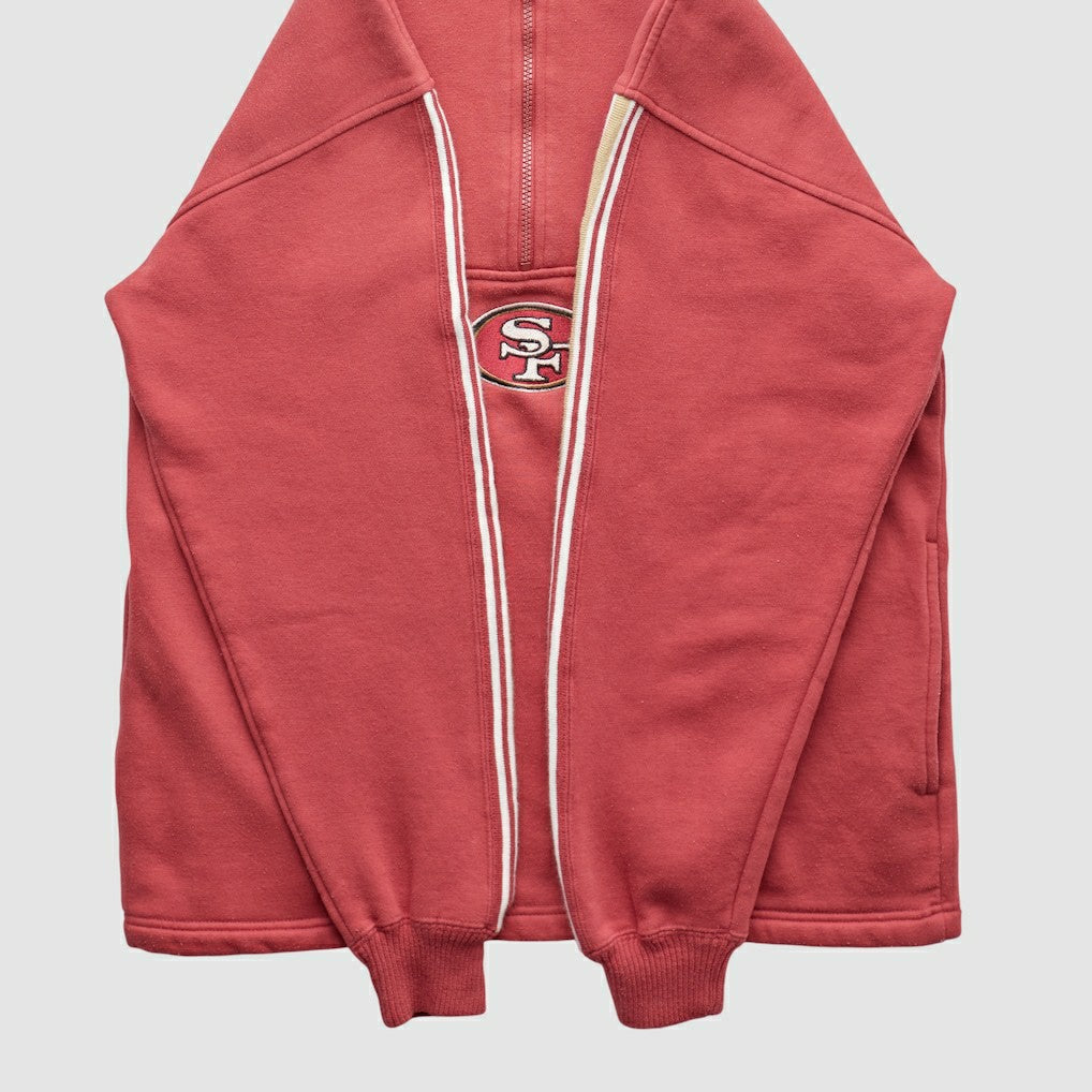 San Francisco 49ers Fanatics NFL 2000s 1/4 Zip Sweatshirt