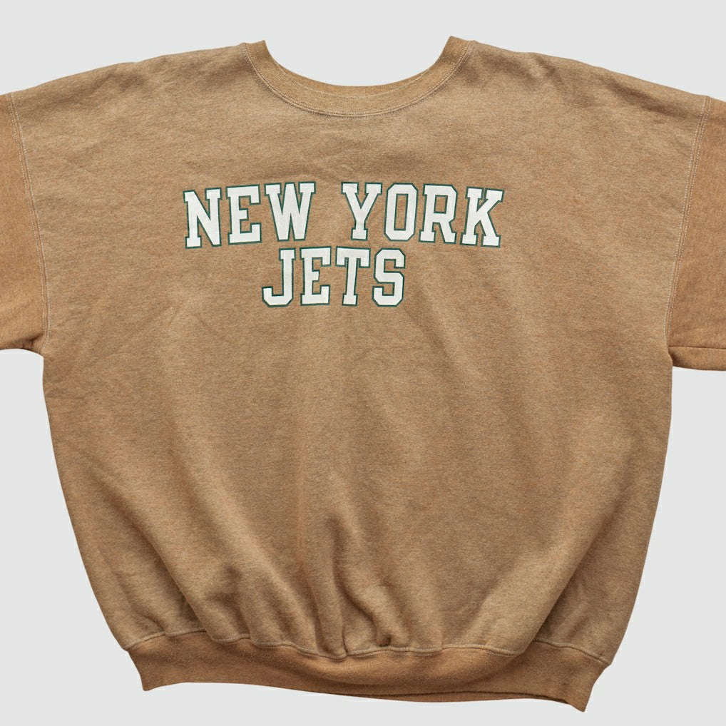 New York Jets Fanatics Champion 2000s Pullover Sweatshirt