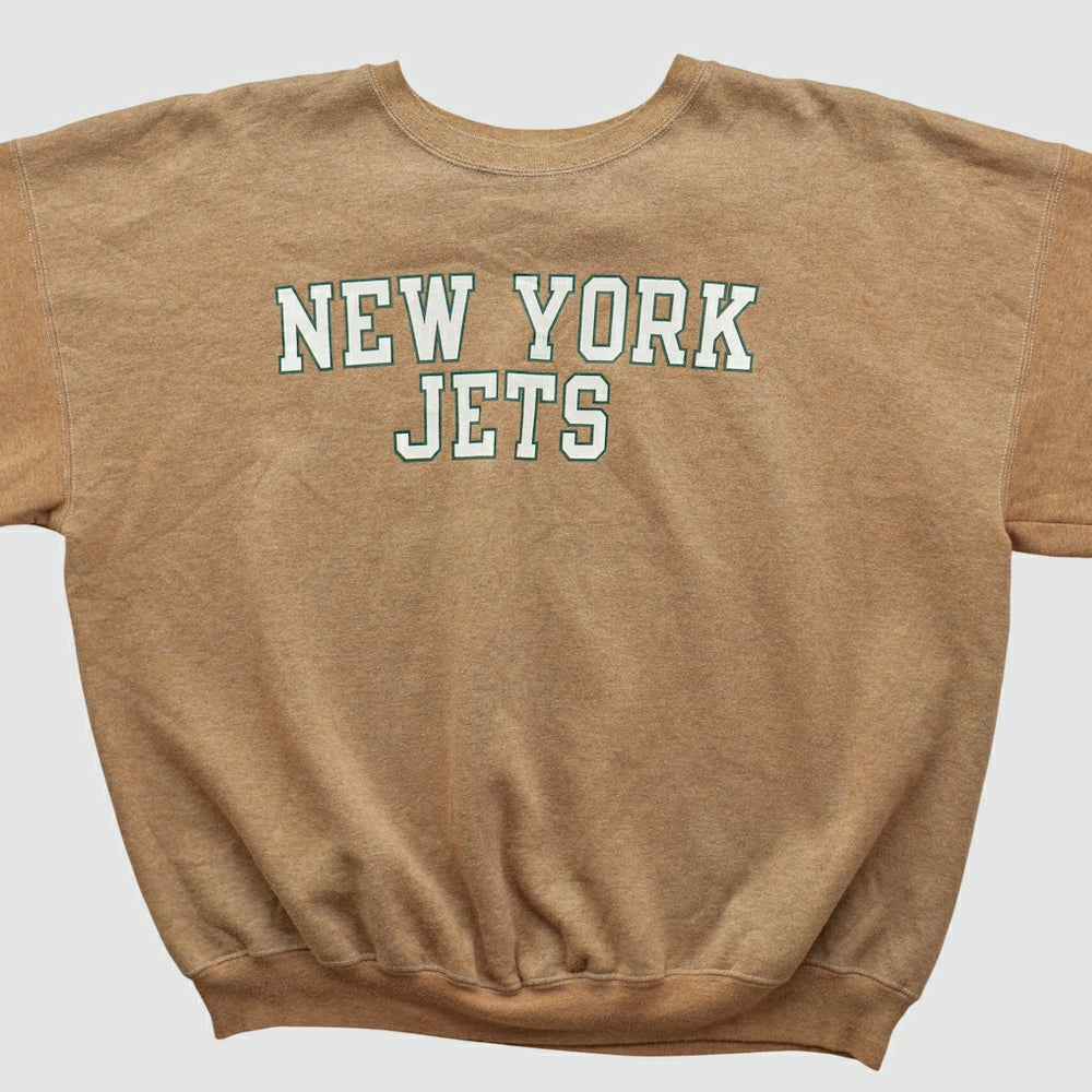 New York Jets Fanatics Champion 2000s Pullover Sweatshirt
