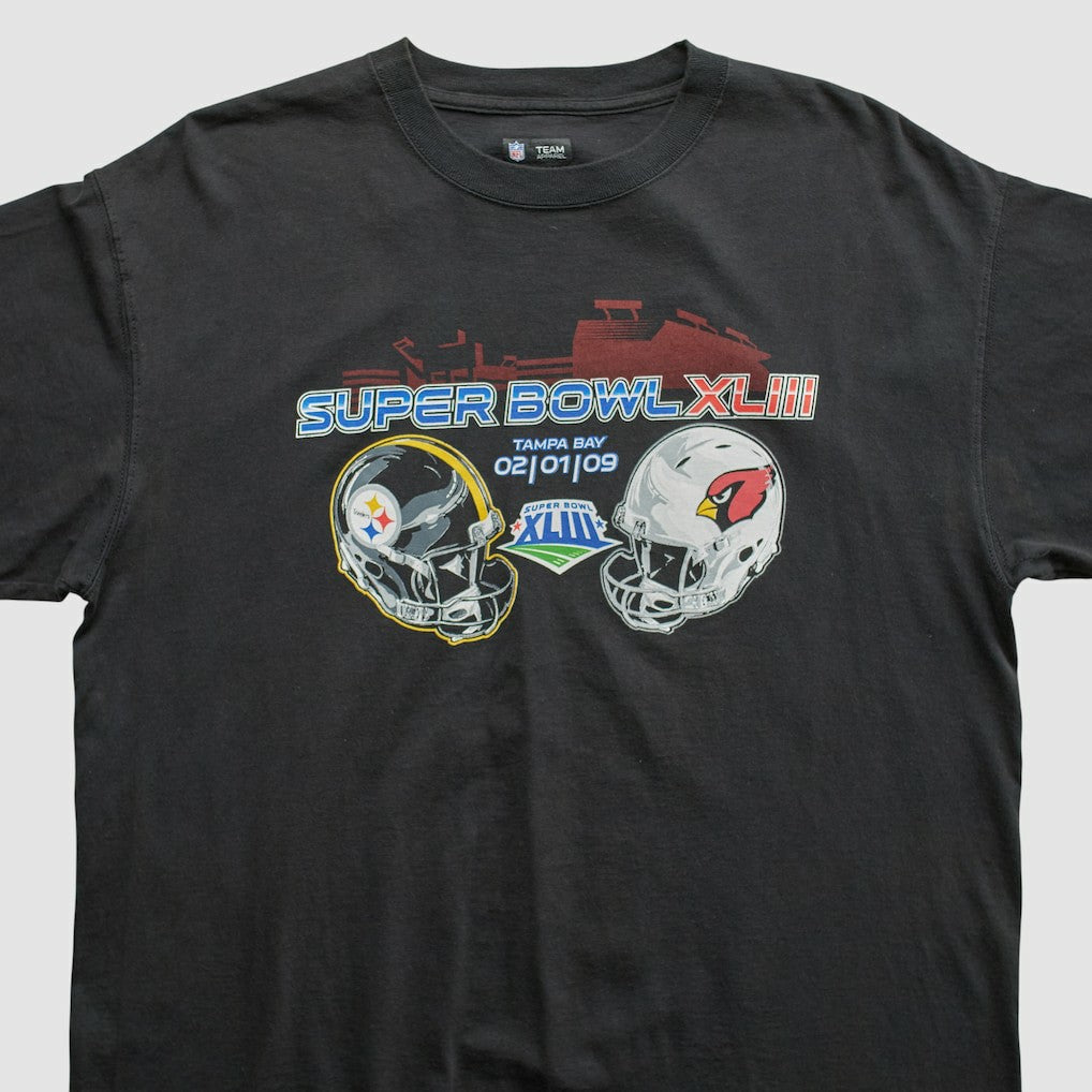 Pittsburgh Steelers Fanatics Superbowl XLIII NFL 2009 T-shirt