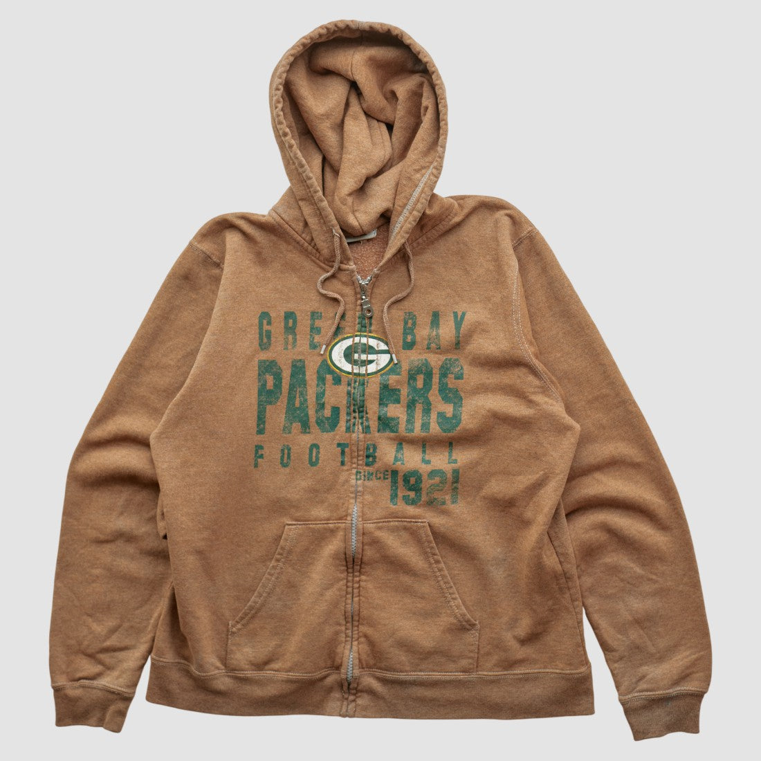 Green Bay Packers Fanatics NFL 2000s Hooded Full Zip Sweatshirt