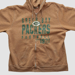 Green Bay Packers Fanatics NFL 2000s Hooded Full Zip Sweatshirt
