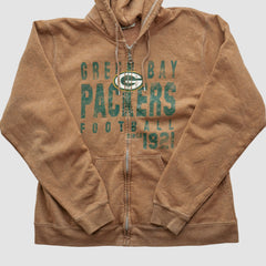Green Bay Packers Fanatics NFL 2000s Hooded Full Zip Sweatshirt