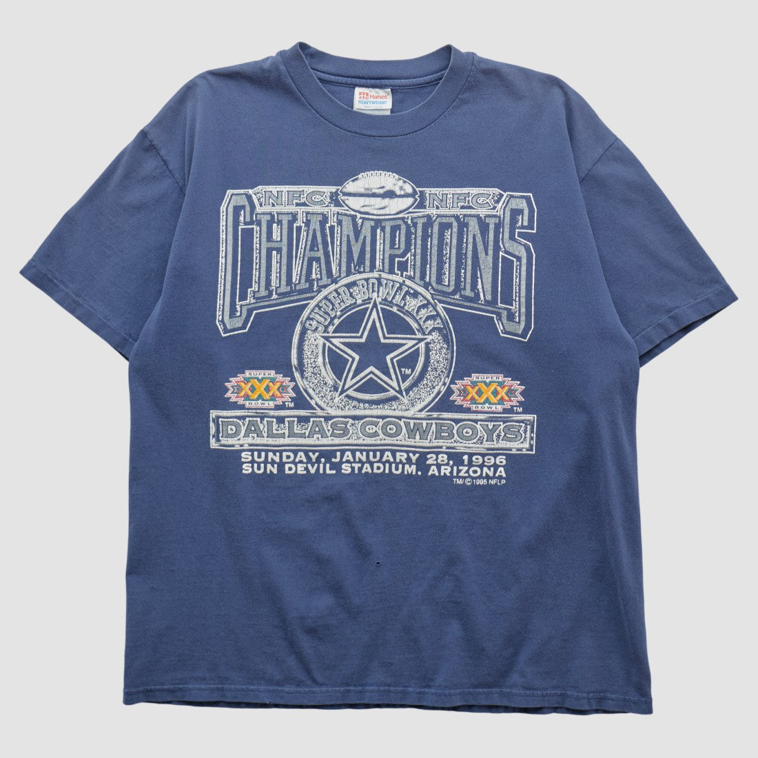 Dallas Cowboys Fanatics Hanes 1996 T-shirt