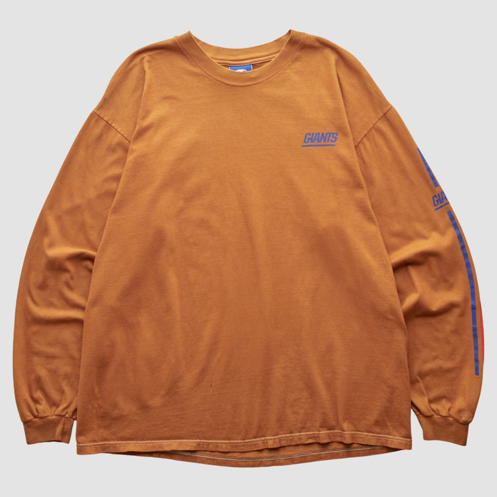 New York Giants Fanatics Champion 2000s Long Sleeve T-shirt