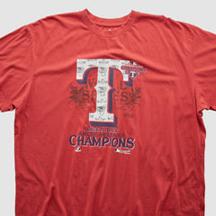 Texas Rangers Majestic 2011 T-shirt | MLB Discount