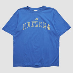Milwaukee Brewers Majestic 2000s T-shirt | MLB New