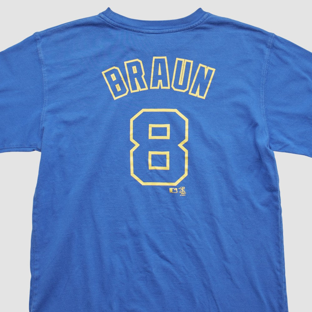 Milwaukee Brewers Majestic 2000s T-shirt | MLB New