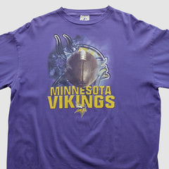 Minnesota Vikings Fanatics Logo Athletic 90s Long Sleeve T-shirt