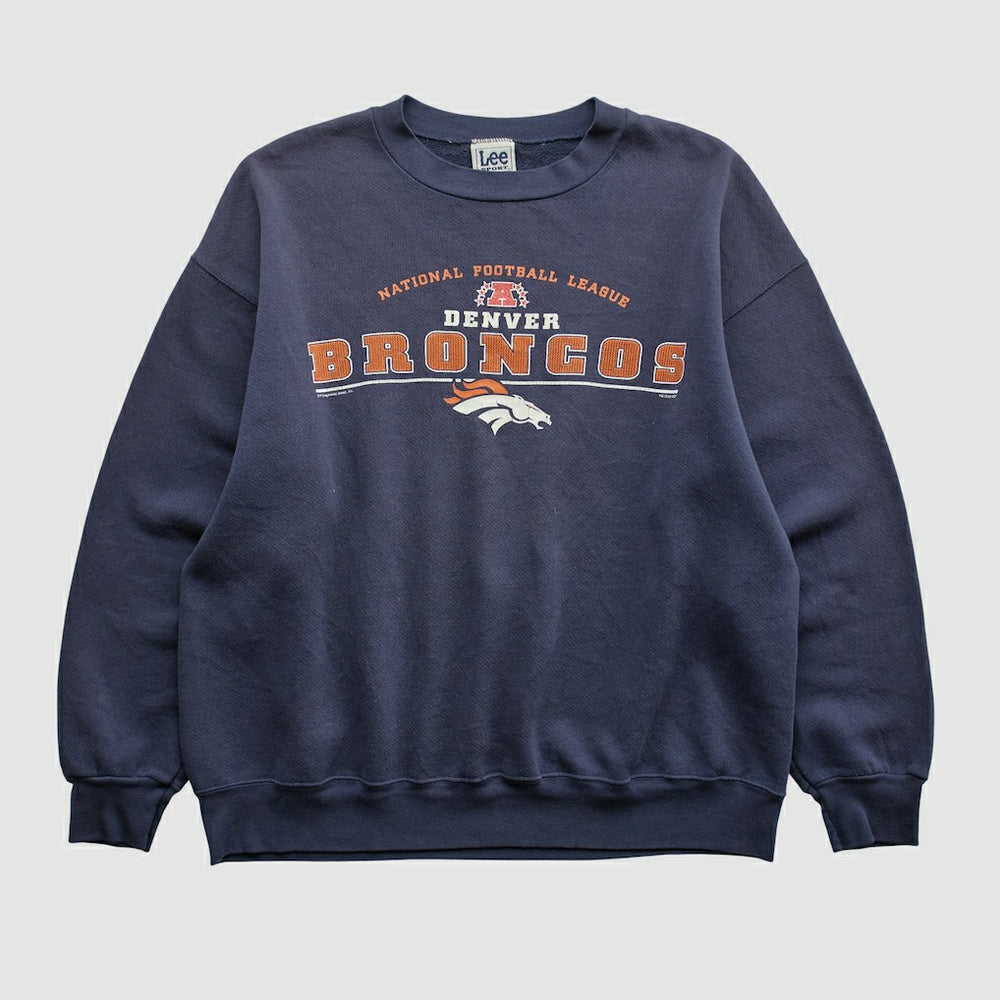 Denver Broncos Fanatics Lee Apparel 2001 Pullover Sweatshirt
