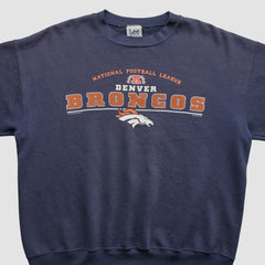 Denver Broncos Fanatics Lee Apparel 2001 Pullover Sweatshirt