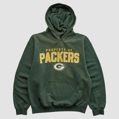 Green Bay Packers Fanatics Reebok 2000s Hooded Pullover Sweatshirt