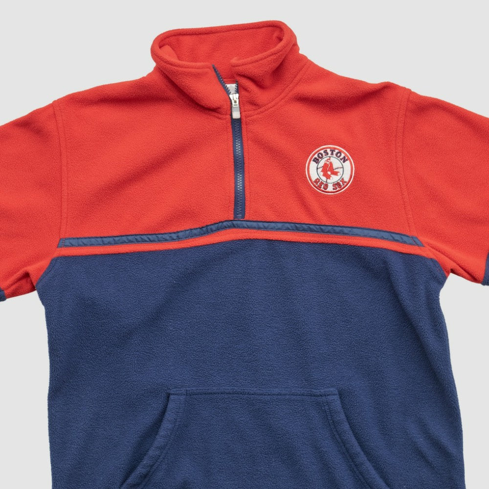 Boston Red Sox MLB 2000s 1/4 Zip Sweatshirt | MLB Discount