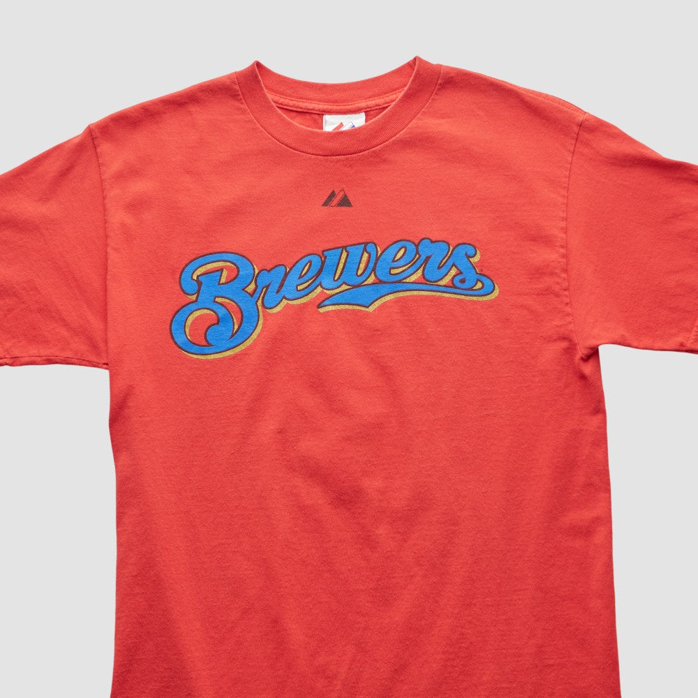 Milwaukee Brewers Majestic 2000s T-shirt | MLB Outlet
