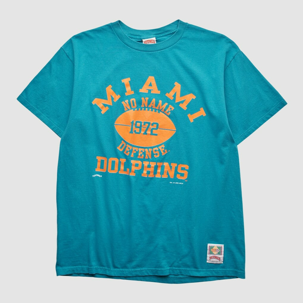 Miami Dolphins Fanatics Nutmeg Mills 1994 T-shirt