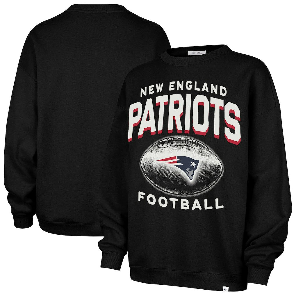 New England Patriots 47 brand '47 Women's Arch Cloud Oversized Sweatshirt