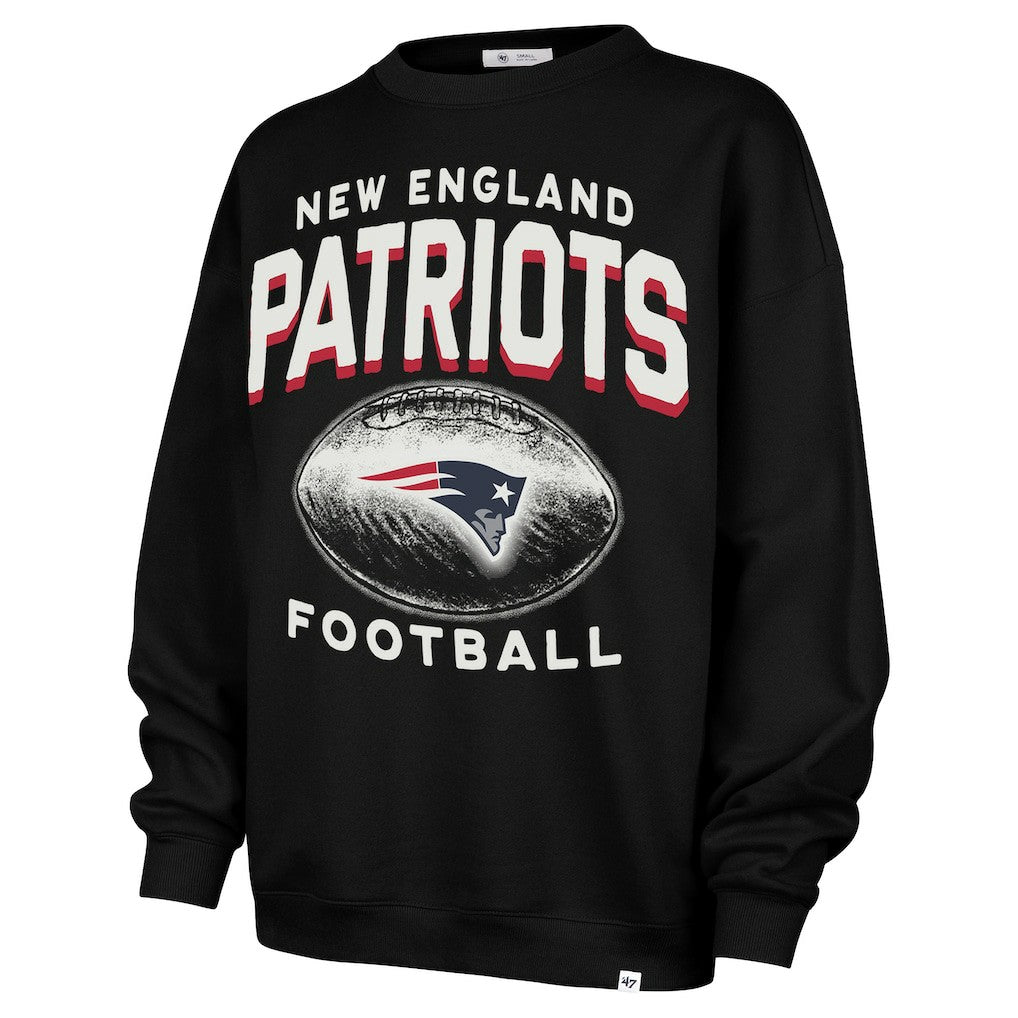 New England Patriots 47 brand '47 Women's Arch Cloud Oversized Sweatshirt