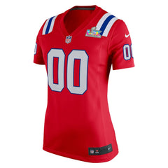 New England Patriots Nike Women's Super Bowl LX Patch Custom Game Jersey
