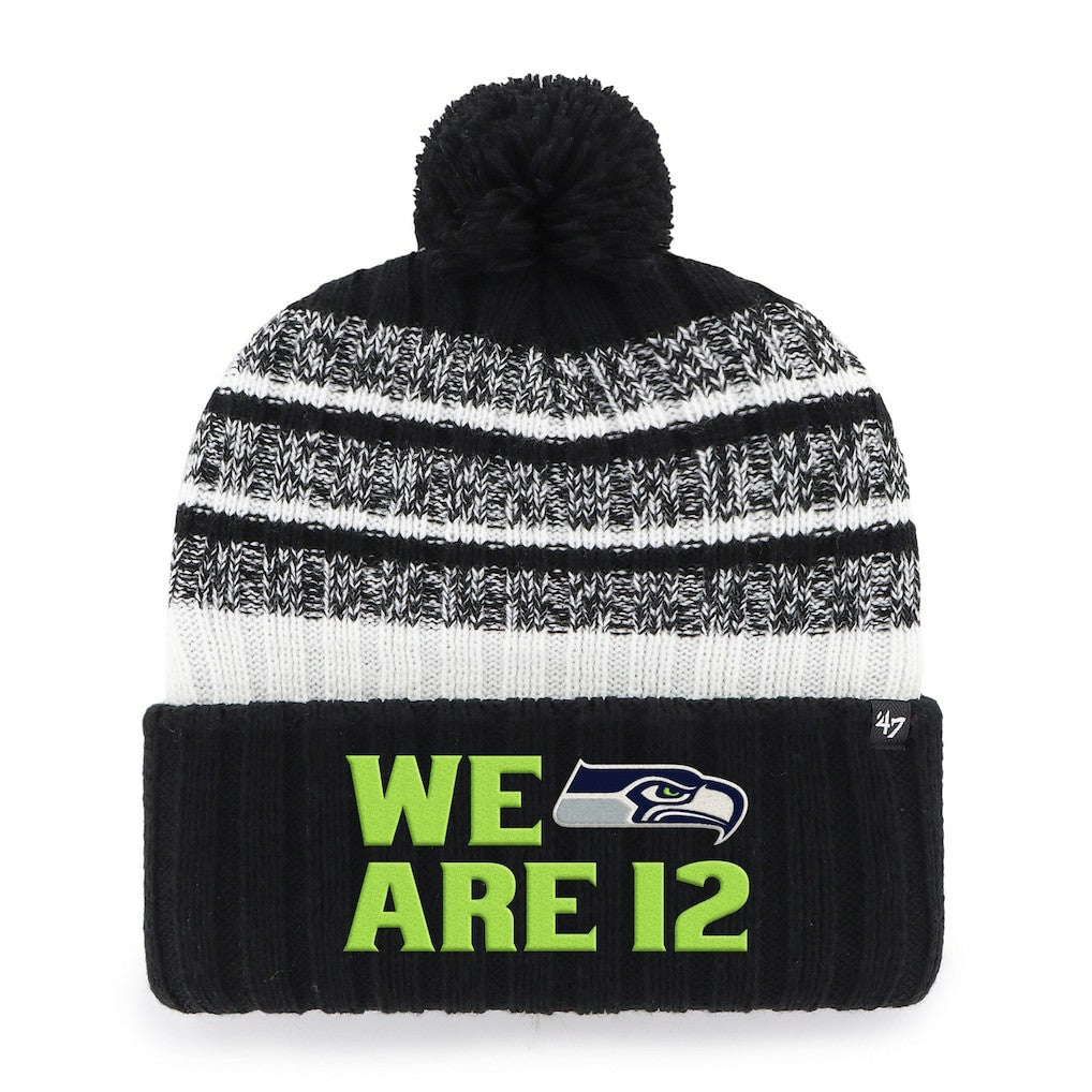 Seattle Seahawks 47 brand '47 Local Cuffed Knit Hat with Pom
