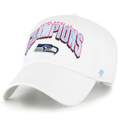 Seattle Seahawks Champion '47 Super Bowl LX s Side Patch Clean Up Adjustable Hat