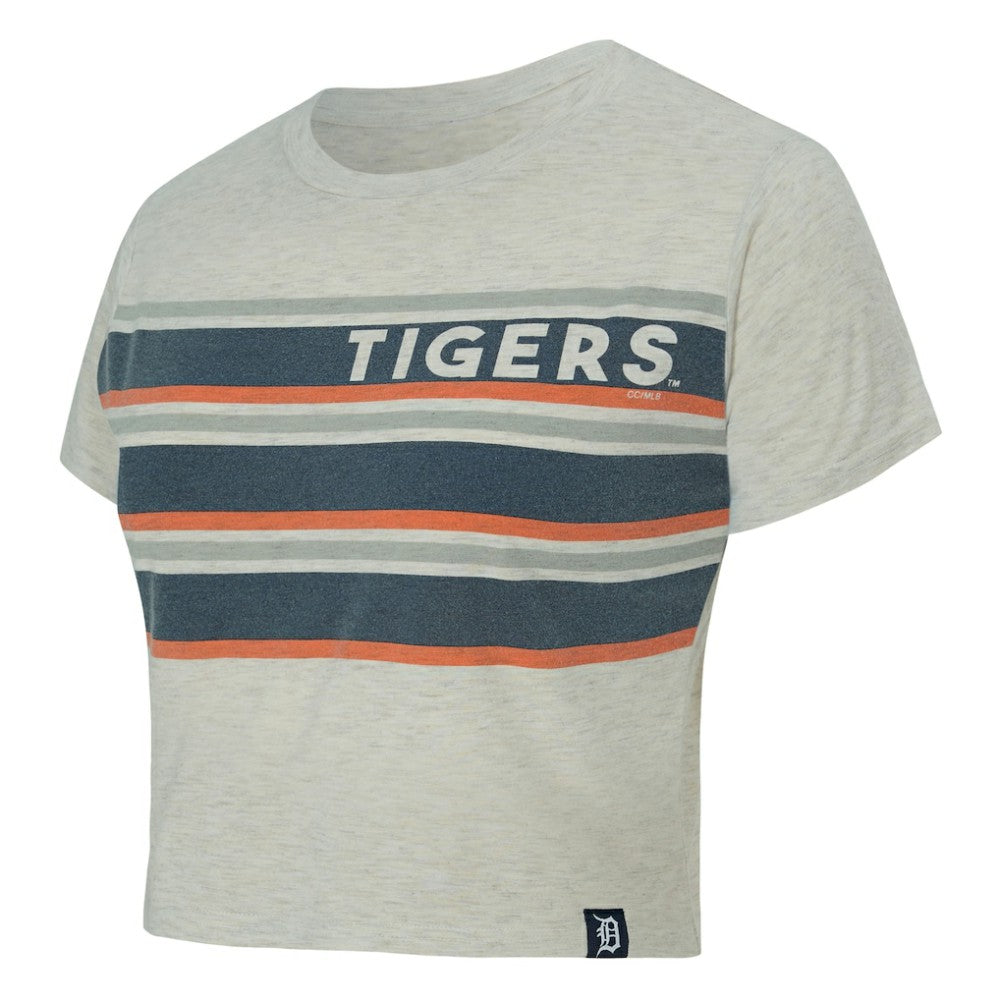 Detroit Tigers Concepts Sport Women's Birch Cropped T-Shirt | MLB Shop