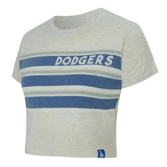 Los Angeles Dodgers Concepts Sport Women's Birch Cropped T-Shirt | MLB For sale