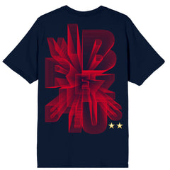 France National Team Vibrez Blues T-Shirt Navy