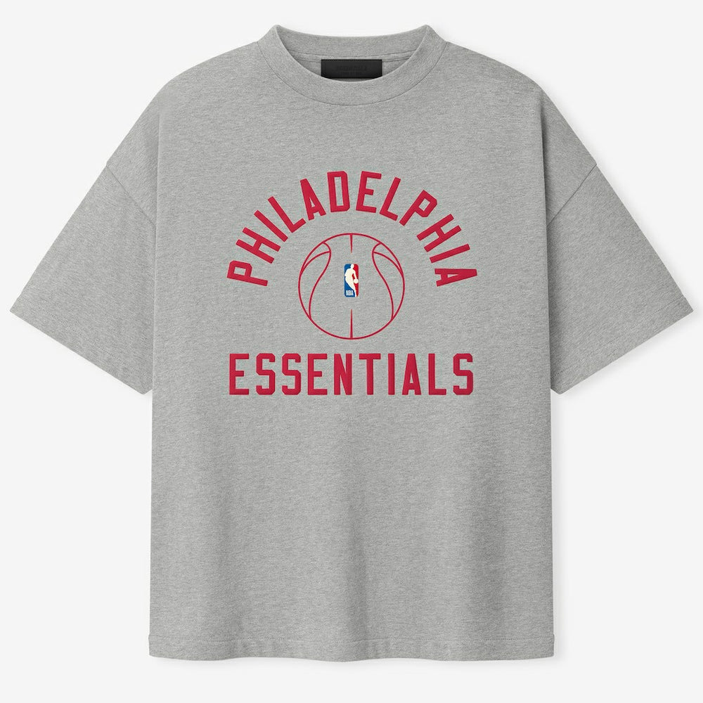 Philadelphia 76ers Fear of God x Barkley L. Hendricks Unisex 90's T-Shirt On Sale
