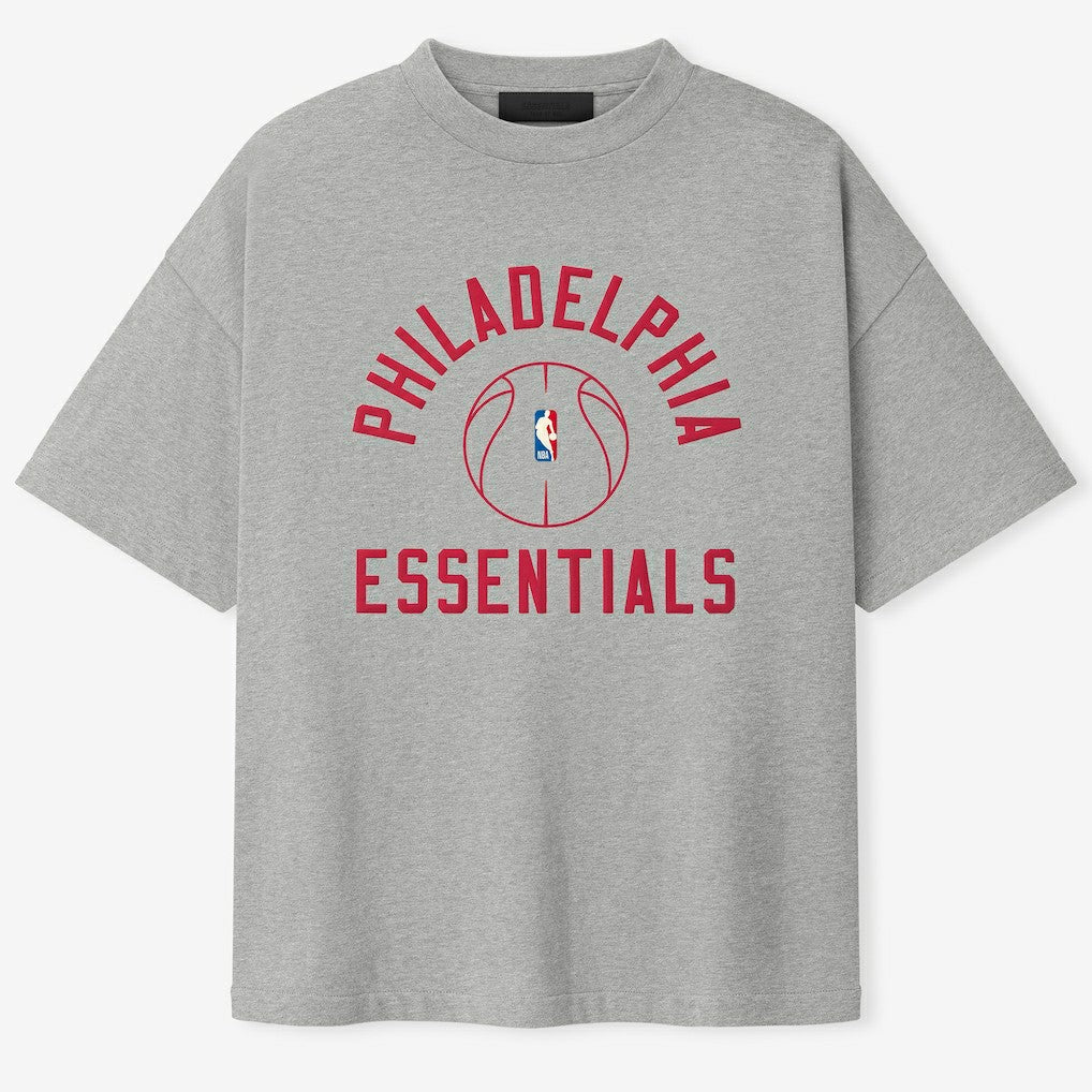 Philadelphia 76ers Fear of God x Barkley L. Hendricks Unisex 90's T-Shirt On Sale