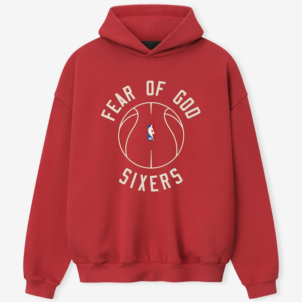 Philadelphia 76ers Fear of God x Barkley L. Hendricks Unisex 90's Hoodie Outlet
