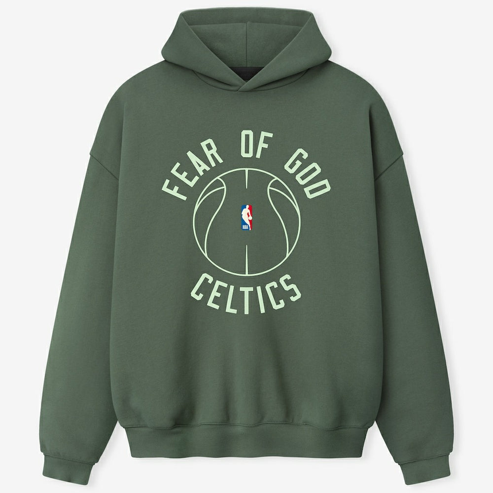 Boston Celtics Fear of God x Barkley L. Hendricks Unisex 90's Hoodie For Sale